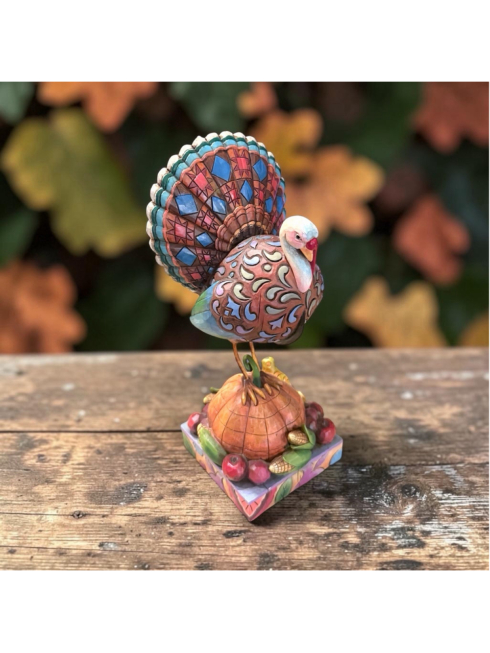 Jim Shore Tom A’ Plenty Turkey 4007979 Heartwood Creek 2007 Retired